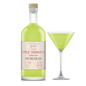 APPLE VODKATINI Cocktails by Nina Cocktail aan huis Cocktailsbynina-Cocktails by Nina