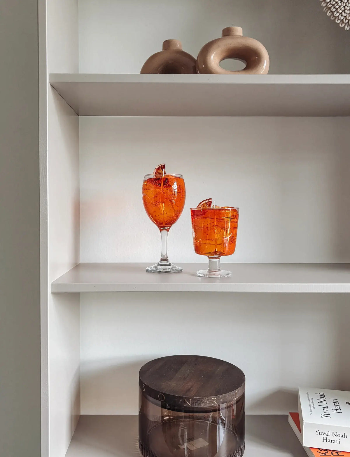 Aperol Spritz Cocktail kaars