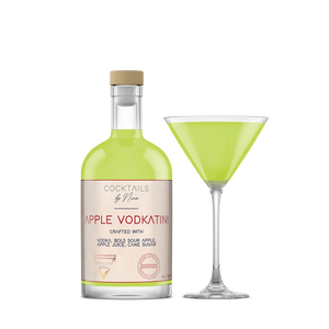 APPLE VODKATINI Cocktails by Nina Cocktail aan huis Cocktailsbynina-Cocktails by Nina