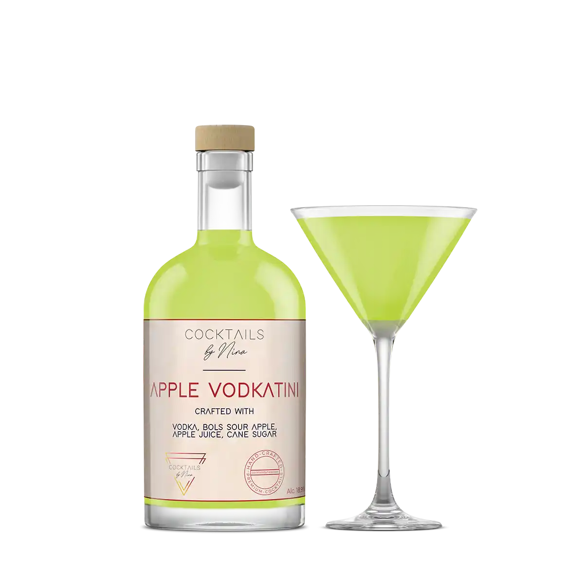 APPLE VODKATINI Cocktails by Nina Cocktail aan huis Cocktailsbynina-Cocktails by Nina-Cocktails by Nina
