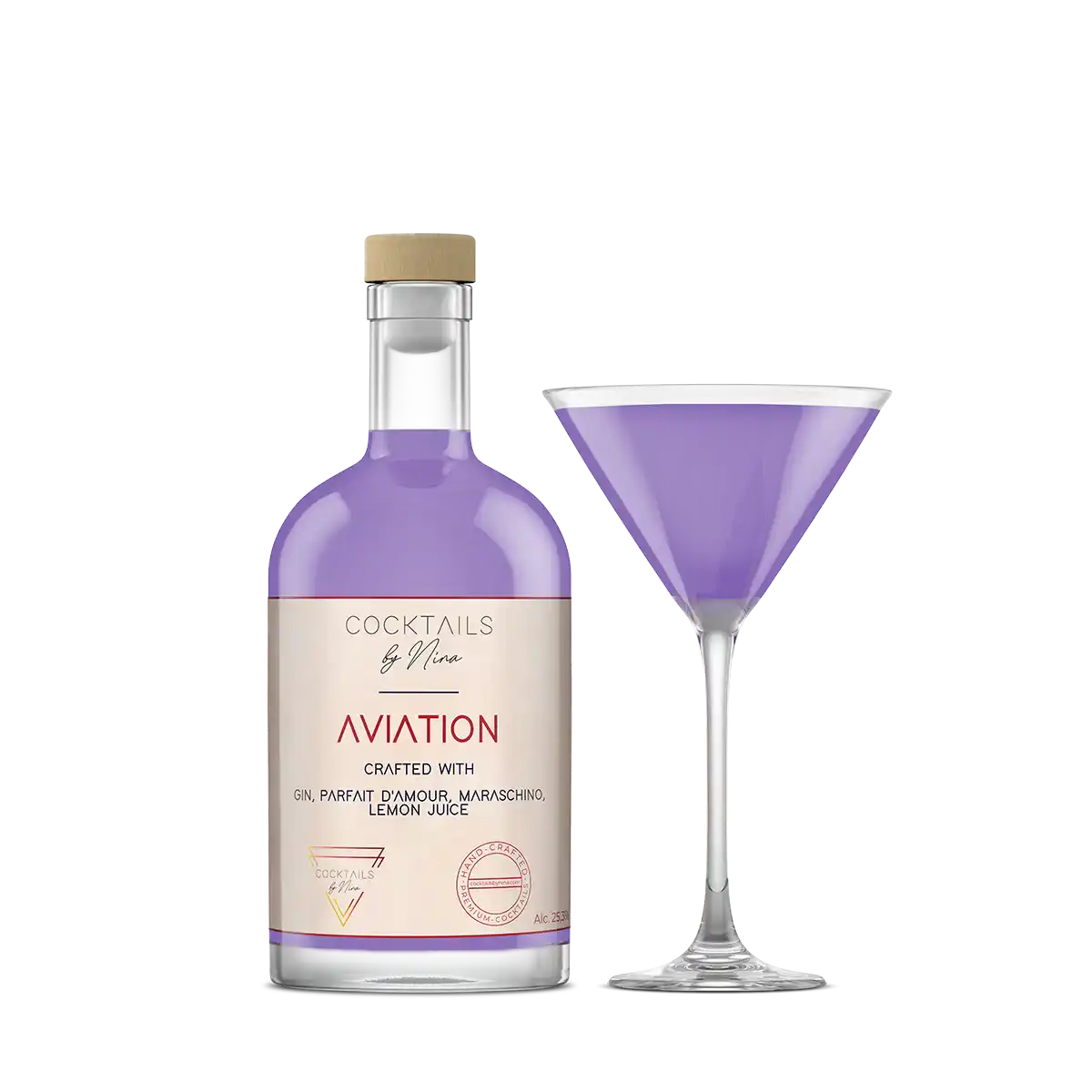 AVIATION Cocktails by Nina Cocktail aan huis Cocktailsbynina-Cocktails by Nina-Cocktails by Nina