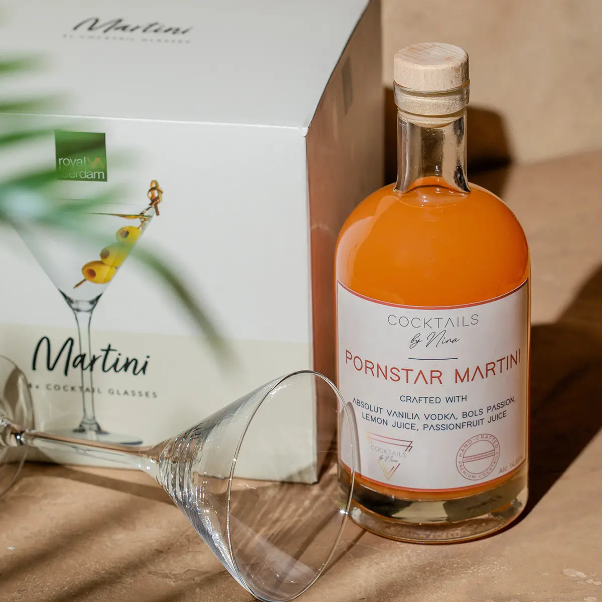 Espresso Martini (750ml) + 4 Espresso Martini glasses