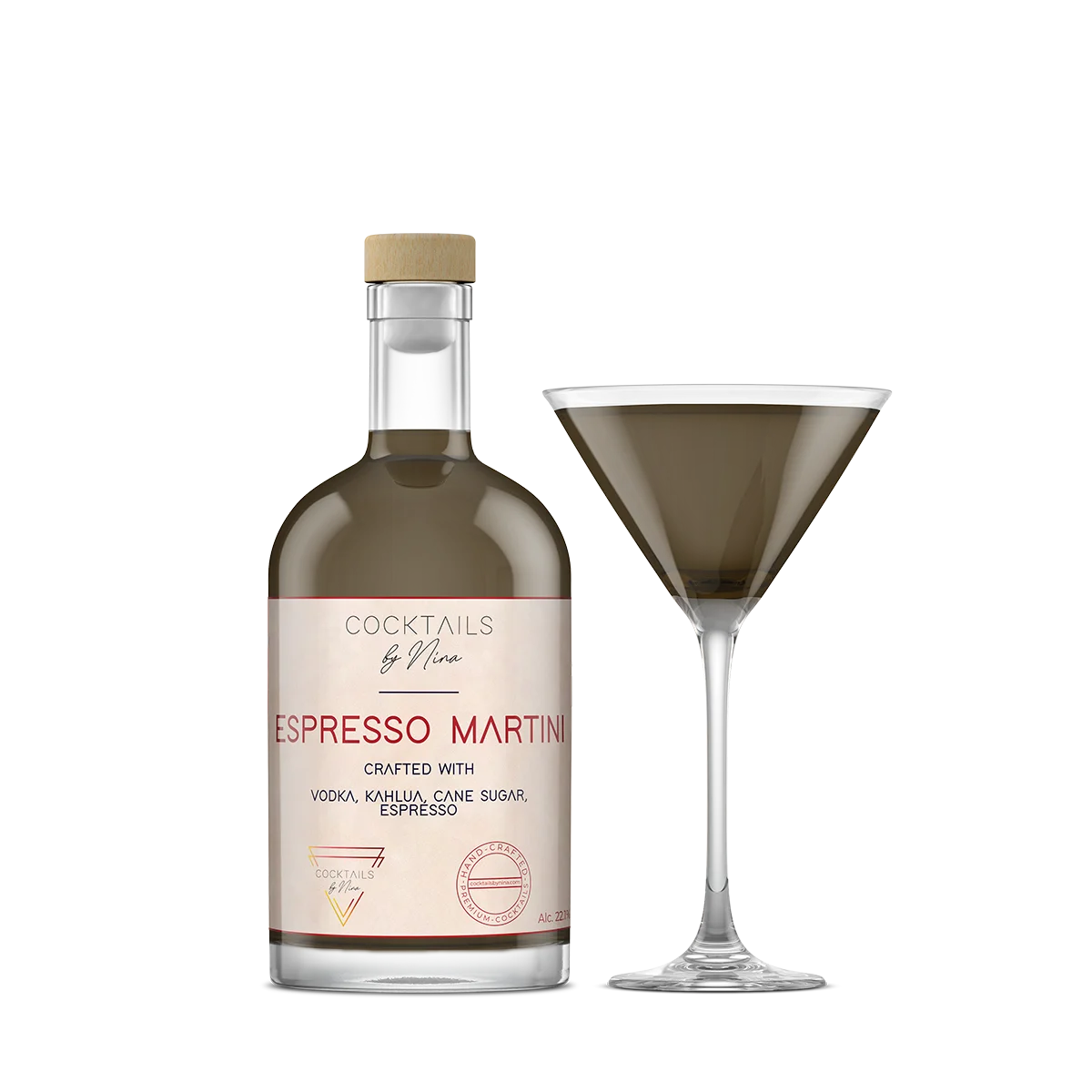 ESPRESSO MARTINI Cocktails by Nina Cocktail aan huis Cocktailsbynina-Cocktails by Nina