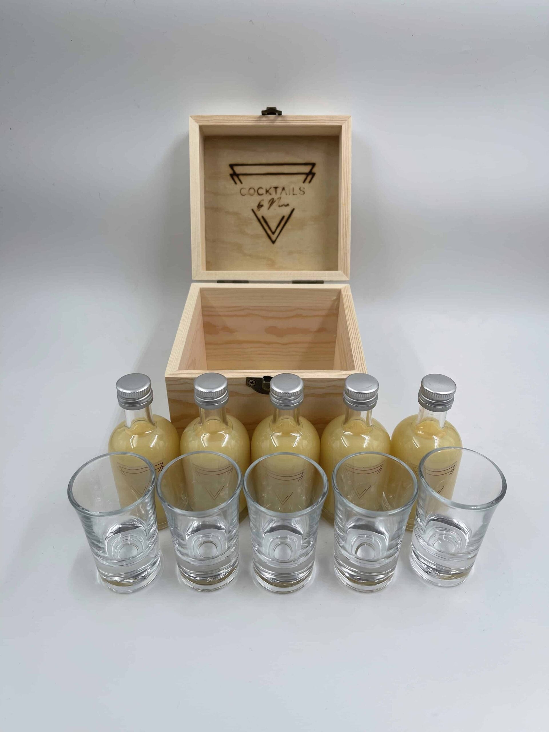 Split shotjes box - 5 x (50ml)