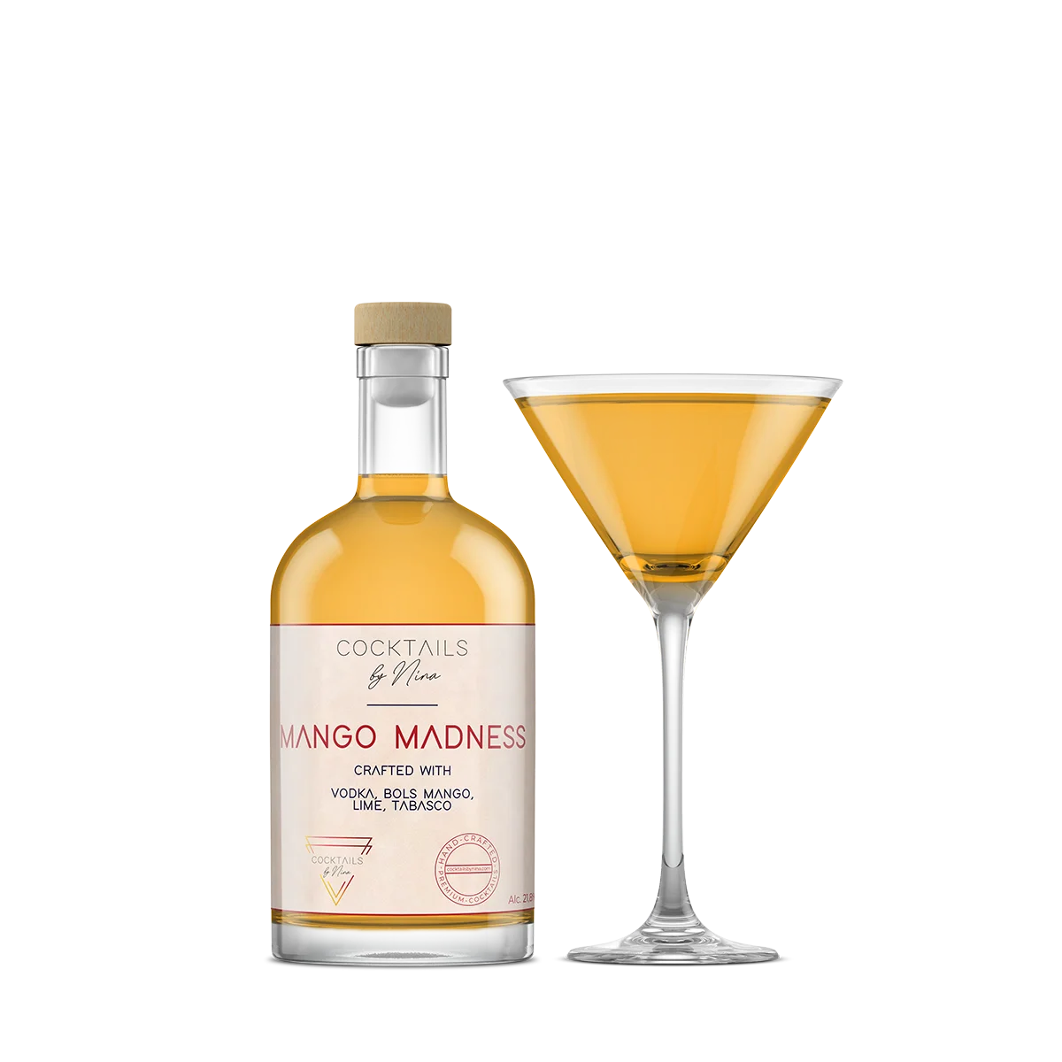 MANGO MADNESS Cocktails by Nina Cocktail aan huis Cocktailsbynina-Cocktails by Nina