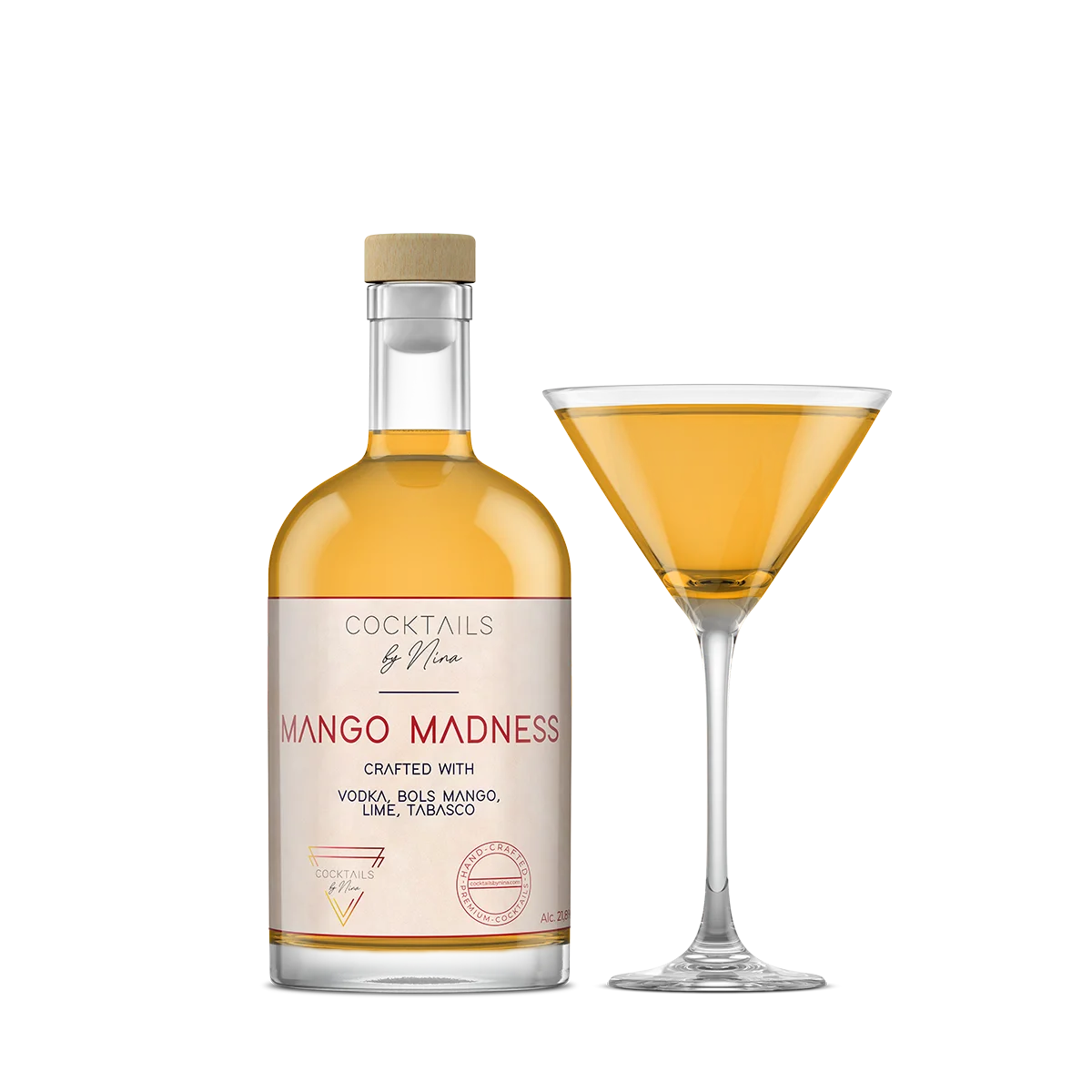 MANGO MADNESS Cocktails by Nina Cocktail aan huis Cocktailsbynina-Cocktails by Nina