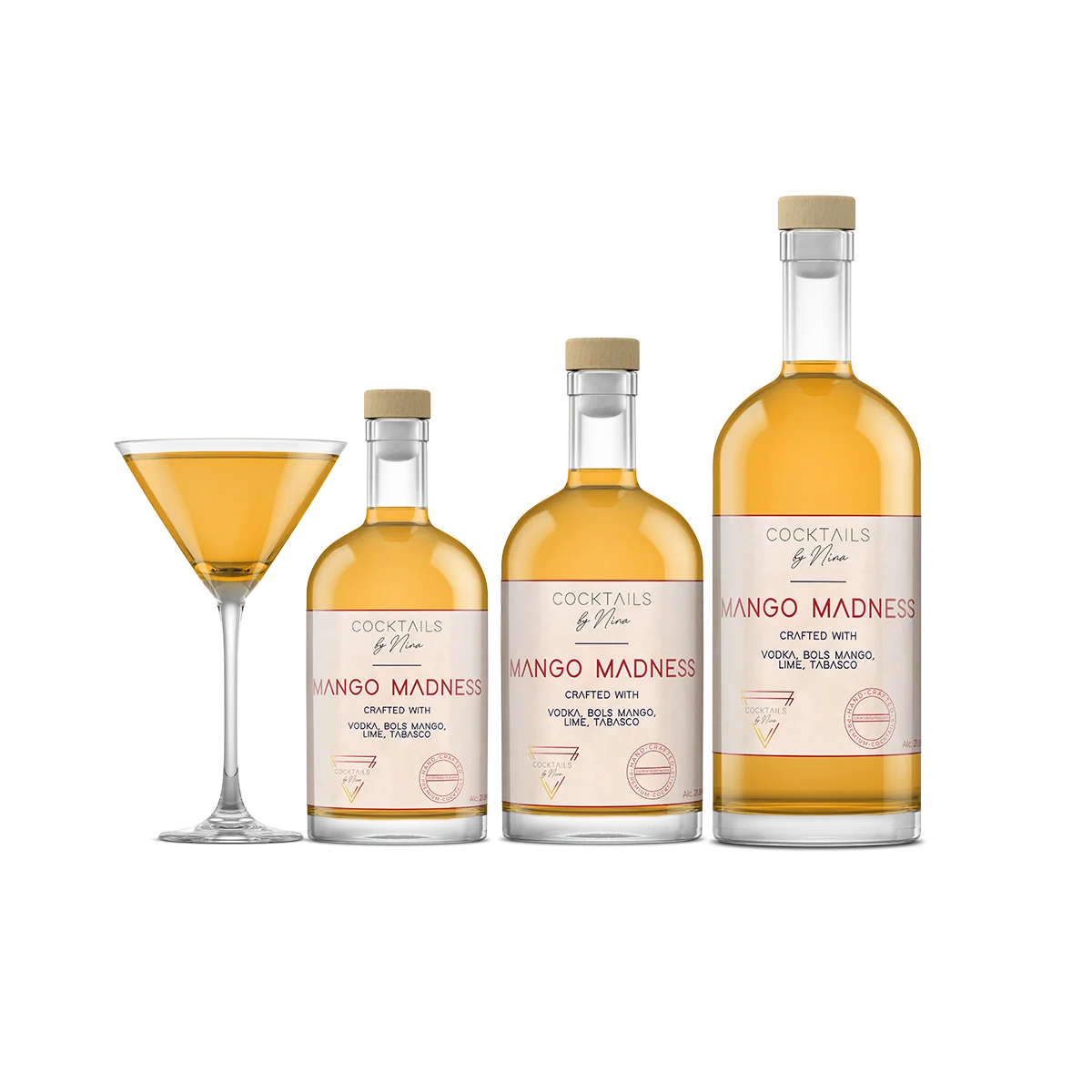 MANGO MADNESS Cocktails by Nina Cocktail aan huis Cocktailsbynina-Cocktails by Nina