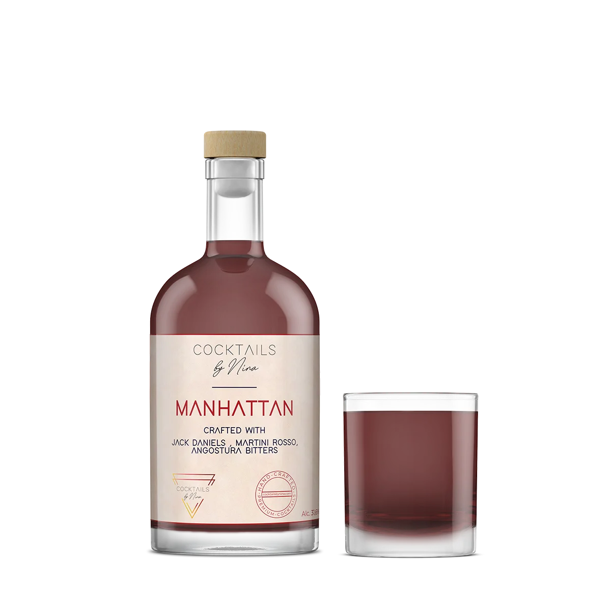 MANHATTAN Cocktails by Nina Cocktail aan huis Cocktailsbynina-Cocktails by Nina